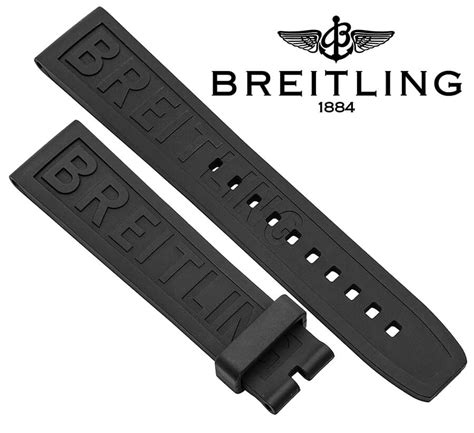 breitling rubber band adjustment|breitling 20mm tang rubber strap.